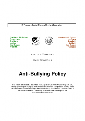 Policies – Framfield C of E Primary School